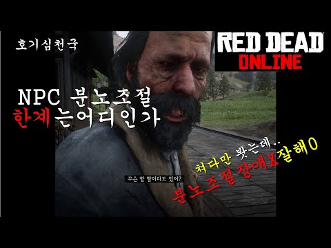 게임속 NPC의 인내력은 어디까지인가? 1부 분노조절장애X 잘해O (레데리 온라인)