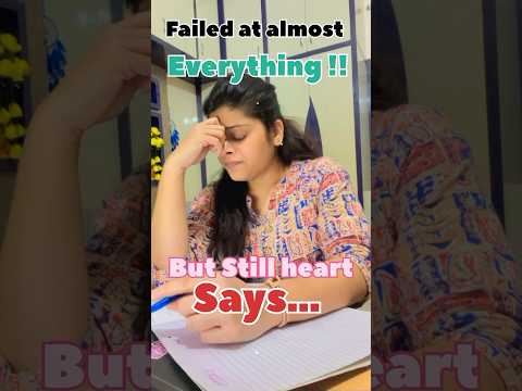 Failed at almost Everything…..don’t give up 🎯✨📖#studyhacks #studyskills #studymotivation #ca #cs