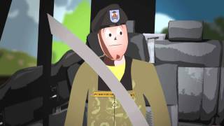 Buckle Up for Safety - US Military Safety Commercial with Puddinhead