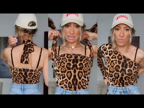 Repurposed Shirt! Fashion hacks to upcycle on old top to 3 styles! | Style Over 50 #over50fashion