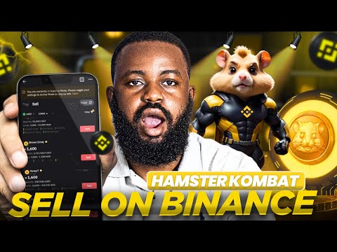 SELL HAMSTER KOMBAT TOKENS ON BINANCE