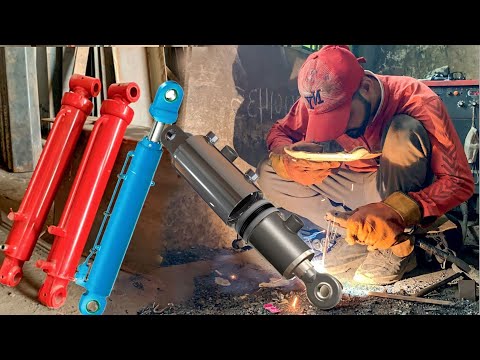 How Hitachi [ ZX 470 ] Hydraulic Cylinder Are Manufacture || Making Hydraulic Cylinder.