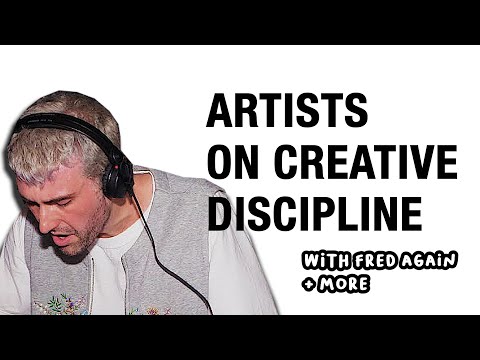 ARTISTS ON CREATIVE DISCIPLINE - FRED AGAIN . ED SHEERAN . LARRY JUNE . GOLDIE . NEIL GAIMAN