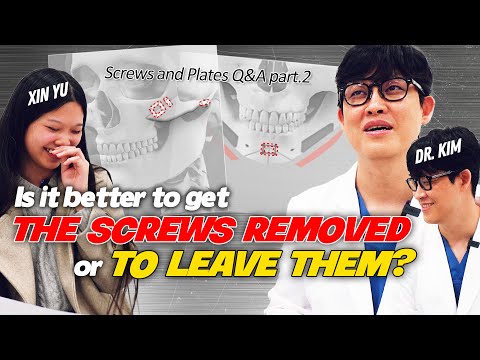 Do I have to remove the screws after surgery? | Q&A session with Nicole and Dr. Kim!