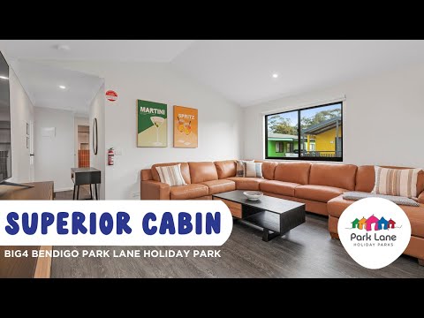 Ultimate Luxury Getaway: BIG4 Bendigo Park Lane Superior Cabin Tour