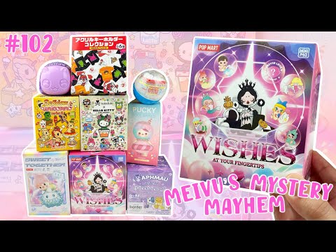 OPENING 8+ BLIND BOXES MY SUBSCRIBERS REQUESTED! tokidoki, POP MART, Sanrio, Pokemon | MMM 102