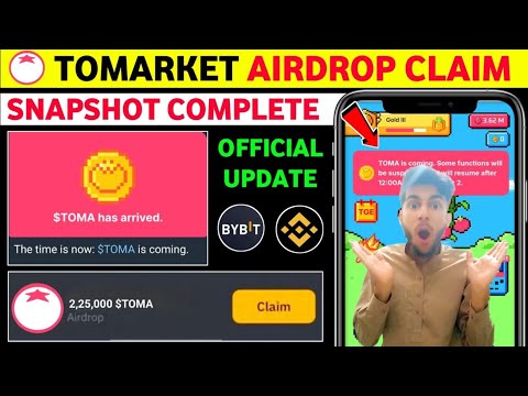 Toma has arrived | Tomarket toma is coming | Tomarket new update today | Tomarket Airdop claim