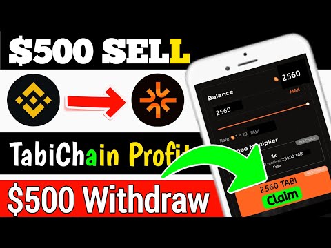 Instant $500 Exchange TabiChain Airdrop New Update 😱 Tabi Token convert & selling Update #trending