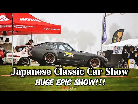 Epic big show at Japanese Classic Car Show 24!