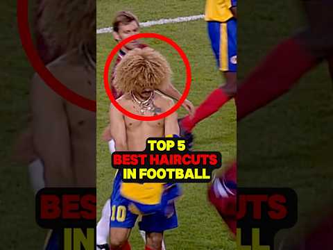 😱 🦱 Top 5 CRAZY Haircuts in Football