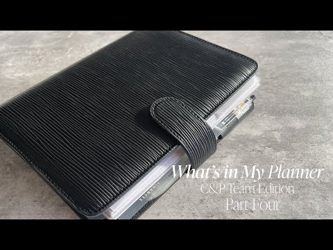 What's in My Planner | Team Edition | Part Four | Planner Flip Through | Cloth & Paper