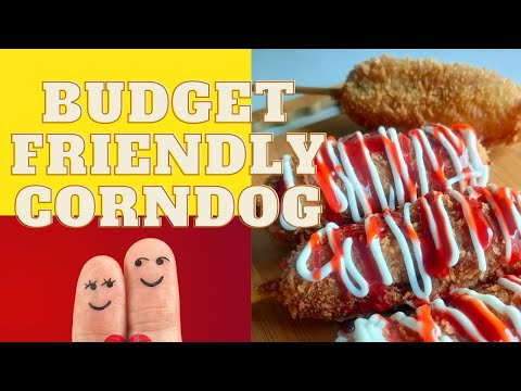 Budget Friendly Corndog | Corndog Recipe | Korean Street Food | Pinoy Home Foodie