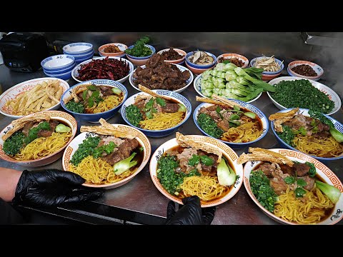 Noodles with unique styles from 3 countries -TOP 3 (Korea, Japan, Taiwan styles) /korean street food