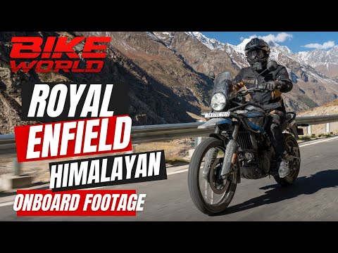 New Royal Enfield Himalayan Onboard Footage With Chris Northover