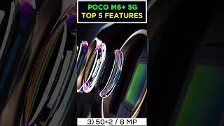 🔥 POCO M6 PLUS 5G - Top 5 Features #pocom6plus #shorts