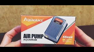 Aquarium air pump Aquagrace SS-008