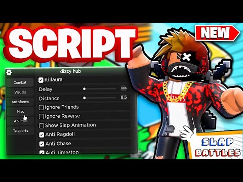 Roblox Slap Battles Script Hack PASTEBIN 2024 Auto Farm + Script Mobile  + All Gloves