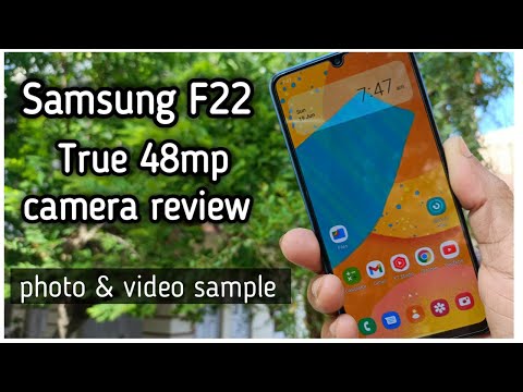 Samsung f22 true 48mp camera test and review