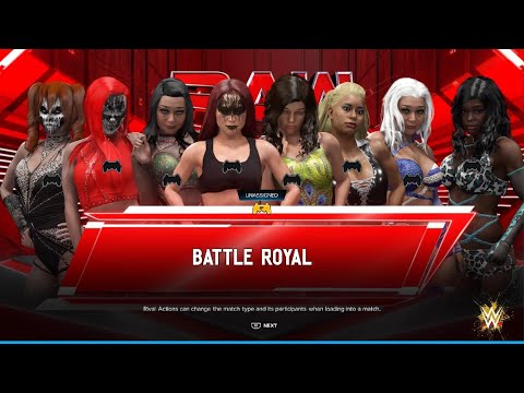 AWA Monday night dawn: N01 contender battle royal