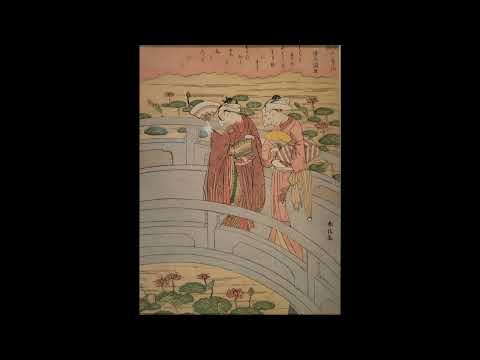 鈴木春信 SUZUKI,Harunobu(1725？-70)《風流六哥仙・僧正遍照》中判 錦絵 一枚 27.5×20.9風流六哥仙僧正遍照 東京国立博物館