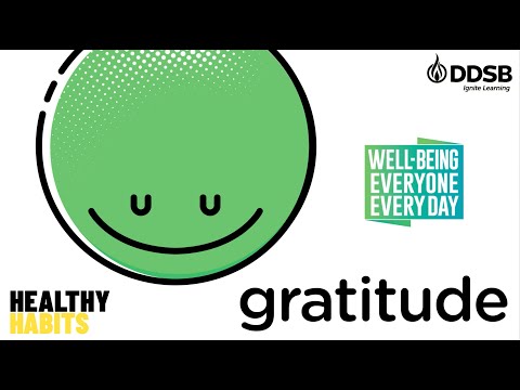 Healthy Habits - Gratitude