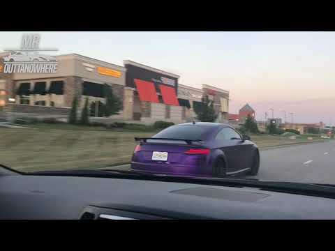 STRAIGHT PIPE AUDI TTRS! LOUD AUDI TT-RS EXHAUST SOUND!