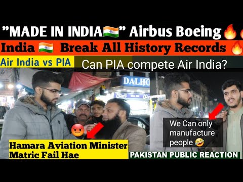 Made In India 🇮🇳  Airbus Boeing 🔥😱 || First Assembly Lines In India || Pakistan Public Reaction