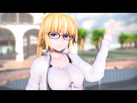 【Fate/MMD】 恋するミクジェンヌ 【水着ジャンヌ】