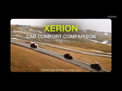 CLAAS XERION 12 Series | Cab Comfort Comparison