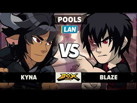 Kyna vs Blaze - Pools - Brawlhalla World Championship 2024 - LAN 1v1