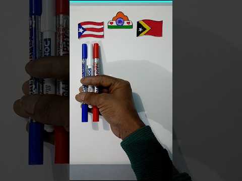 Puerto Rico 🇵🇷 India 🇮🇳 And Timor 🇹🇱 Flag Warp Scanning | #shorts #trending