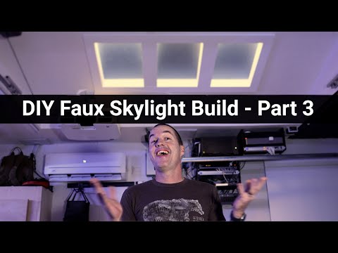 DIY Faux Skylight Project - Part 3 (Final) - Costs, and Overview