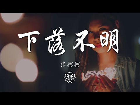 張彬彬 - 下落不明『只怕你已經下落不明』【動態歌詞Lyrics】