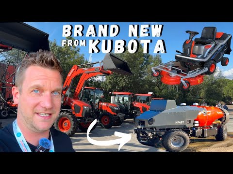 NEW KUBOTA Products for 2025 & Beyond - Celebrating 50 Years In Europe