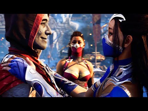 Mortal Kombat 1 Mileena Saves Her Father from Ermac (4K-Ultra HDR) 2023 MK1