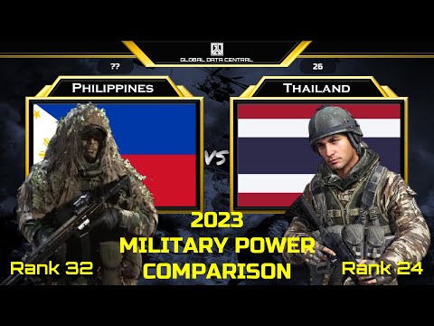 Philippines vs Thailand military power comparison 2023 I Thailand vs Philippines military power 2023