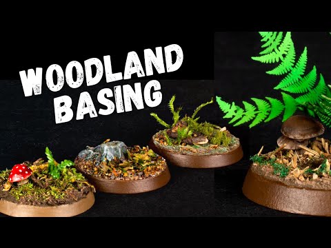 Crafting Stunning Realistic Forest Bases for Your Miniatures!