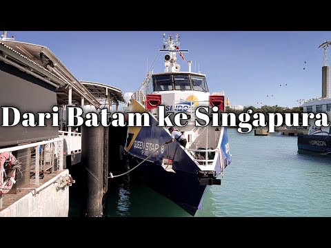 Naik Sindo Feri Dari Batam ke Singapore | Jalan Jalan Hemat ke Singapore | Kartu SIM Murah Singapore