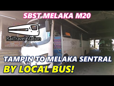 NEW SBST MELAKA BUS FROM TAMPIN! 🇲🇾🚌 BAS.MY Melaka Bus Service M20 Tampin→Melaka Sentral