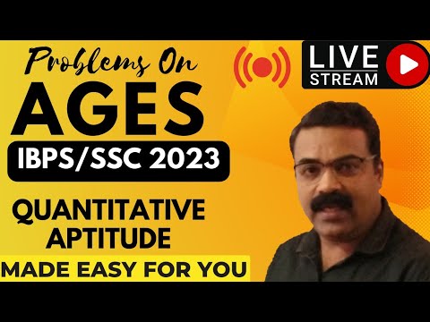 @MYEXAMCOACHING #ibps2023 #ssc2023 #quantitativeaptitude PROBLEMS BASED ON AGE