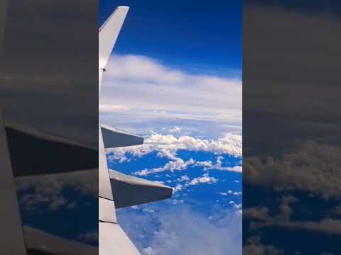 view above the sky.#travel #vlog #nature #flight #sky