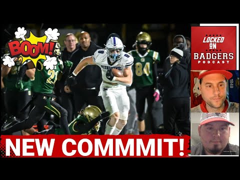 Emmett Bork commits to the Wisconsin Badgers! He's a big-time weapon with his hands and size!