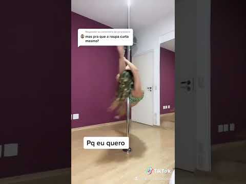 Sempre me perguntam pq a rouoa curta no Pole Dance. Eu tenho a explicação: #poledancing #foryou #f