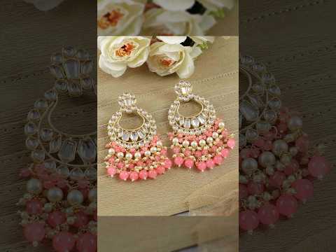 most beautiful earrings design/ party wear earrings/ #daily #fashion #partywear #earrings #jhumka