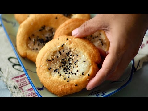 How To Make Chinese Fried Doughnut With Glutinous Rice | Kap Zhong | 糯米夹粽简单食谱