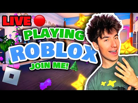 🛑LIVE! PLAYING ROBLOX! JOIN ME!