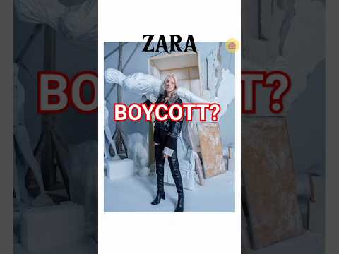 BOYCOTT ZARA? What happened? #shorts #boycott #boycottzara #freepalestine