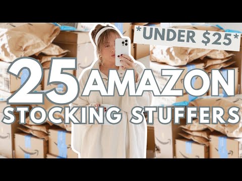 TOP 25 AMAZON STOCKING STUFFERS *under $25: gifts for her, gifts for him, mini travel gifts