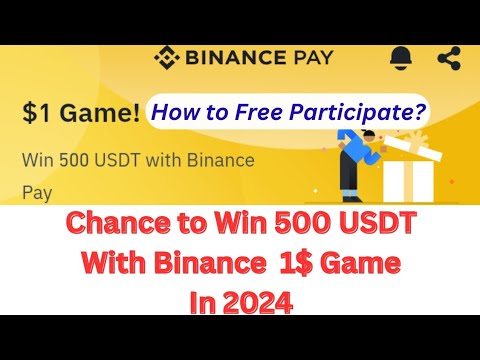 Play Binance 1$ Game Creat Chance to Win 500 USDT Cash Vocher || How to Participate Binance 1$ Game?