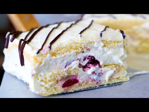 "Milky Girl" cake 🍰 Very delicious!!! | «Milky Girl» cake recipe